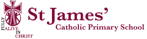 St James Catholic Primary School Glebe Logo